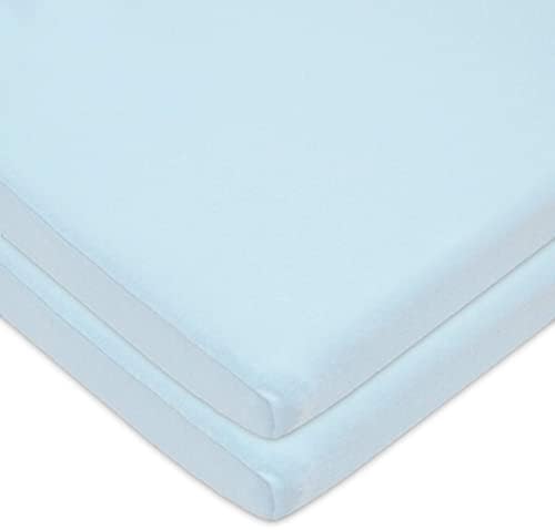 American Baby Company 2 Pack 100% Natural Cotton Fitted Cradle/Bassinet Sheets - Image 7