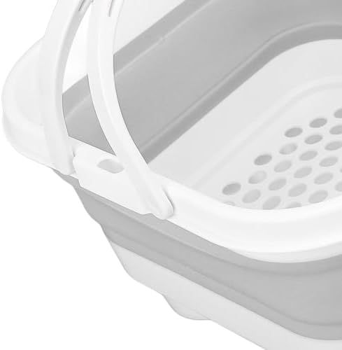 Foldable Bath Toy Holder With Removable Base | Drying Cute Storage Bin - Image 7