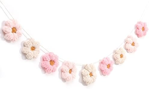 Boho Crochet Daisy Garland - Image 7