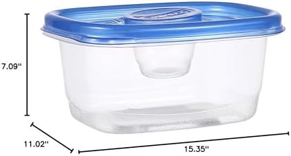 Glad GladWare To-Go Medium Rectangle Snack Containers, 24 Oz - Image 7