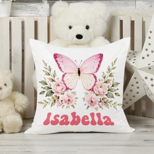 Custom Baby Girl Minky Crib Bedding Set, Butterfly Bedding 3 Pcs Set - Image 7