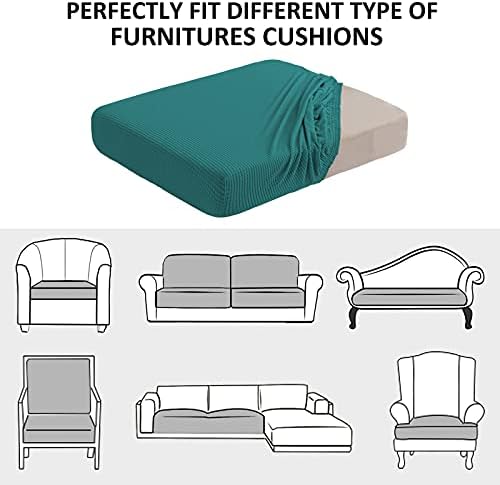 Water Repellent Sofa Cushion Covers, Stretch Sofa Seat Slipcover Furniture - Image 7
