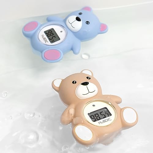 HubiBaby Baby Bath Thermometer & Digital Room Temperature, 2in1 Kids Bathroom - Image 7