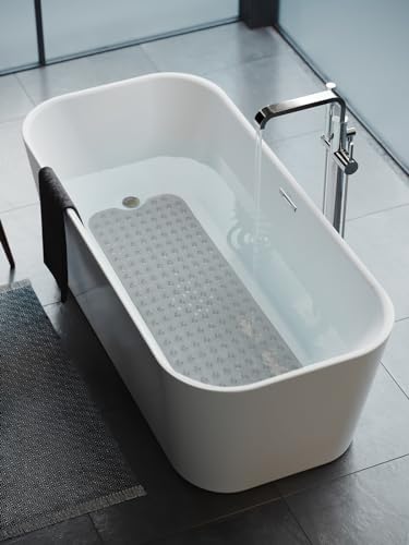 Bathtub and Shower Mats, Extra Long Non-Slip Bath Tub Mat 39 x 16 Inch - Image 6