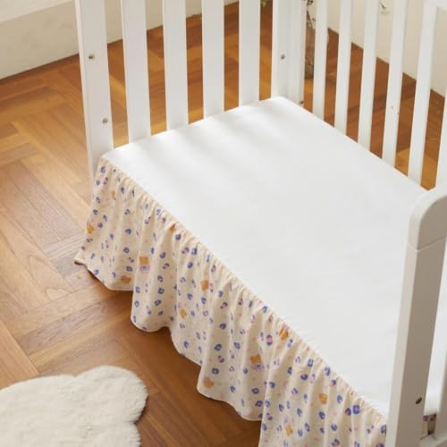 Crib Skirt Dust Ruffle 14" Drop - Image 6