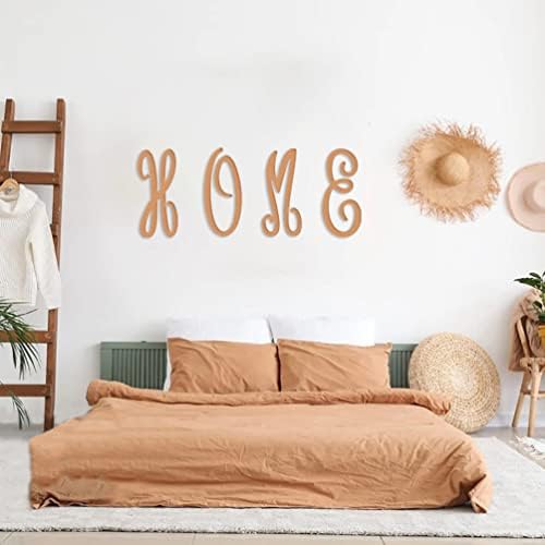 Wooden Letters 12 Inch A for Wall Decor Large Cursive Wood Monogram Letters - Image 6