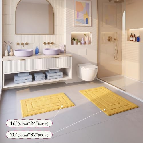 GRANNY SAYS Bathroom Rugs Non Slip Washable, Soft Bath Mats - Image 6