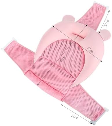Baby Bath Seat Support Net Adjustable Infant Bathing Cushion Pad Mat - Image 7