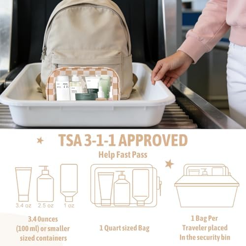 YOPCDJ 5PCS Diaper Bag Organizer Pouch Set, TSA Approved Toiletry Bag - Image 6