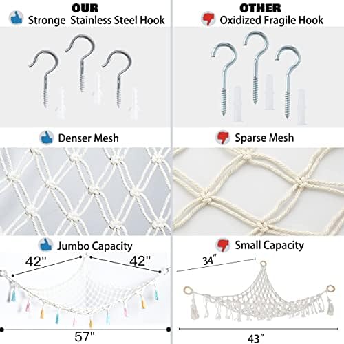 Stuffed Animal Storage Hammock Toy Net - Image 5