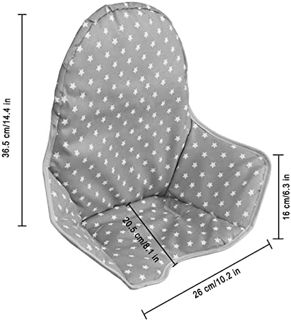 Twoworld High Chair Cushion for IKEA Antilop Highchair, Baby High Chair Seat - Image 7