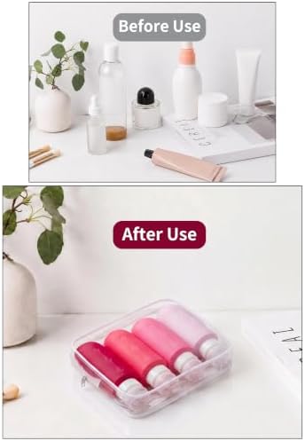 Gemice Travel Bottles for Toiletries, Tsa Approved Travel 6oz Size Containers - Image 7