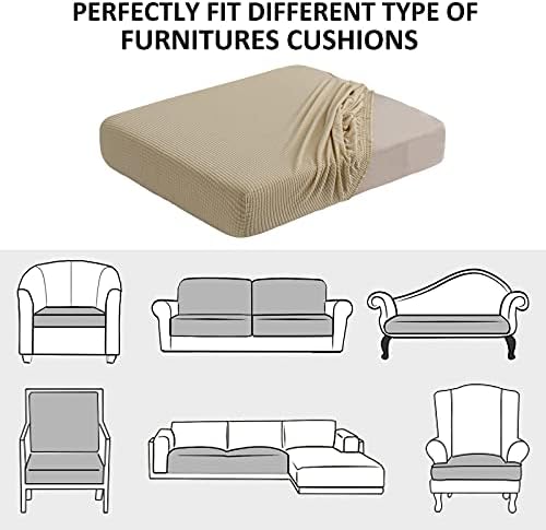 Water Resistance Sofa Seat Cushion Covers RV Couch Covers Stretch Furniture - Image 7