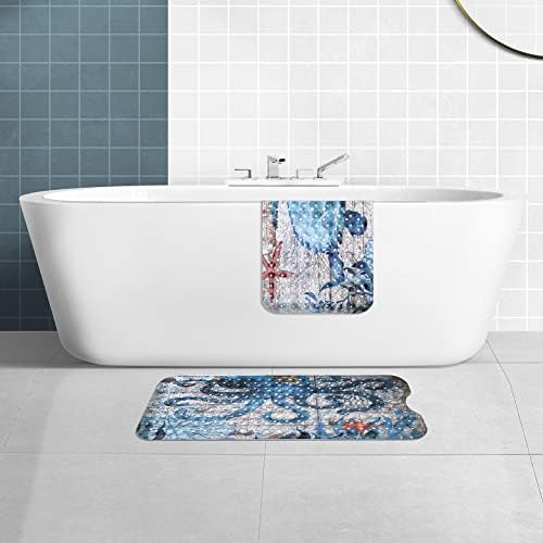 MOLFUJ Shower Mat, Octopus Non Slip Bathtub Mats - Image 7