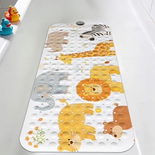 Kids Bathtub Mat, Non Slip Cartoon Bath Mat - Image 7