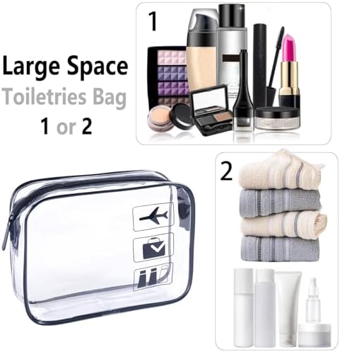 TSA Approved Toiletry Bag 6 Pack - Image 5