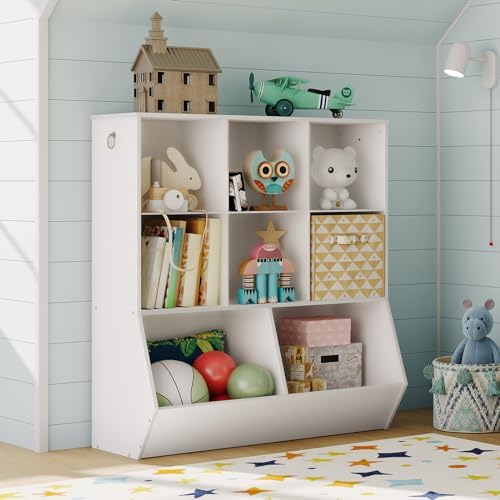HOOBRO Kids Bookshelf, Toy Storage Organzier - Image 6