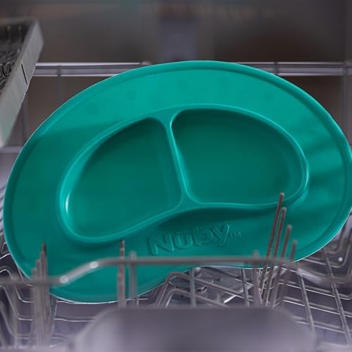 Nuby Sure Grip Miracle Mat 2-Section Plate - Image 6