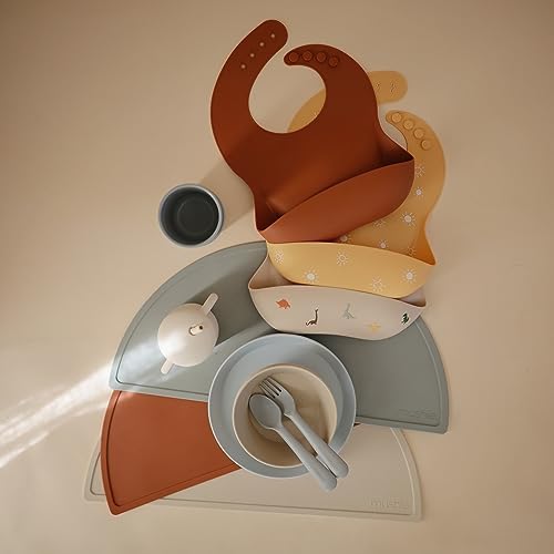 mushie Silicone Placemat for Kids | BPA-Free Non-Slip Design - Image 6