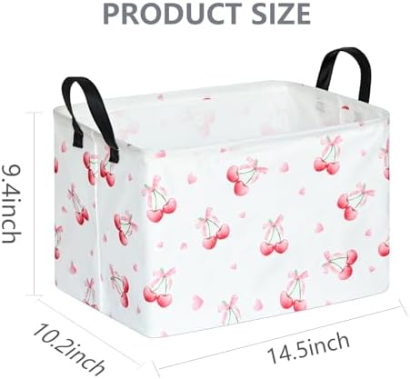 Girls Room Decor Storage Basket Toy Gift Box Baby Hamper Collapsible Organizer - Image 7