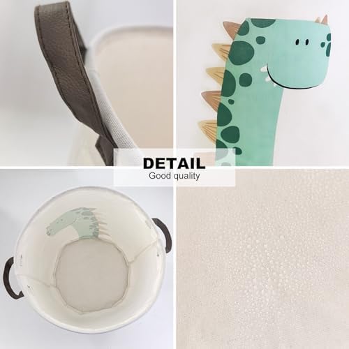 Mziart Kids Laundry Basket for Boys Girls, Cute Kids Hamper - Image 6