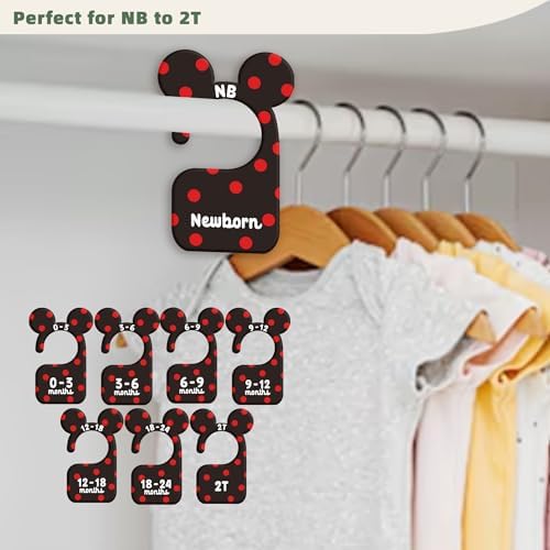 JMOST Baby Closet Dividers for Nursery Closet Organizer, Newborn to 24 Months - Image 4