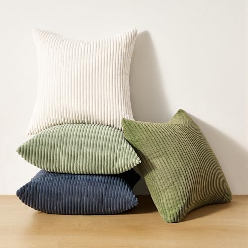 Topfinel Summer Pillow Covers 16x16 Pack of 4 Decorative 16x16 Inch Velvet Boho - Image 7