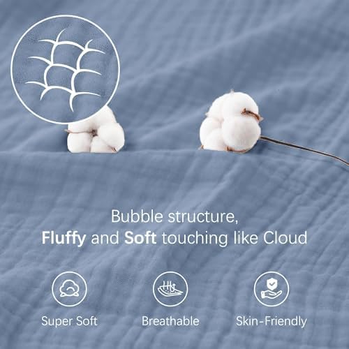 guruixu Muslin Baby Lounger Cover 2 Pack, 100% Cotton Infant Lounger Cover - Image 7