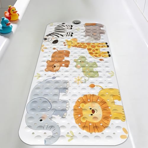 Kids Bathtub Mat, Non Slip Cartoon Bath Mat - Image 7