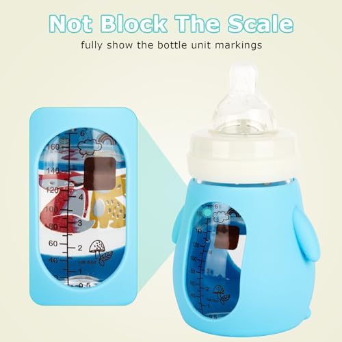 3 Pack Silicone Sleeves for Mam Baby Bottles 6oz, Anti Breakage Baby Bottle - Image 7