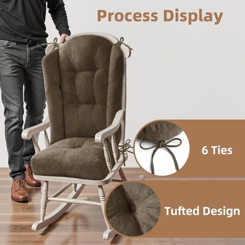 Wingback Rocking Chair cushion - Image 6