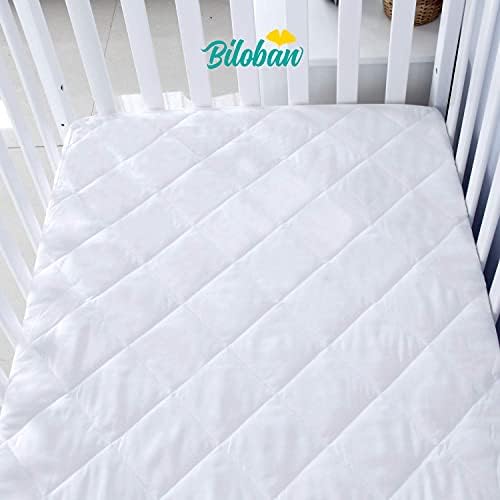 Zippered Crib Mattress Protector Waterproof, 6-Sided Encasement - Image 6