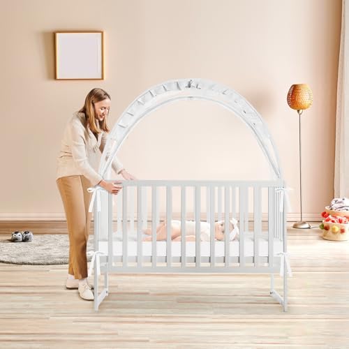 Crib Tent to Keep Baby from Climbing Out, Crib Net to Keep Baby in - Image 7