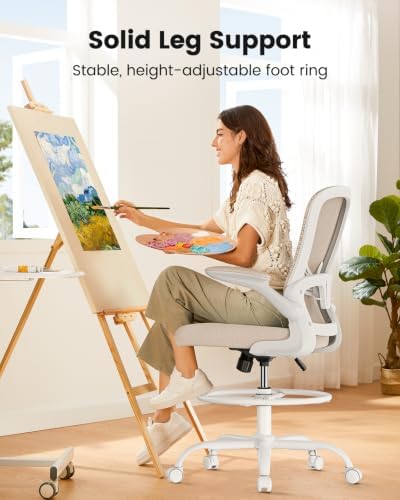 ErGear Drafting Chair, Tall Office Chair - Image 7