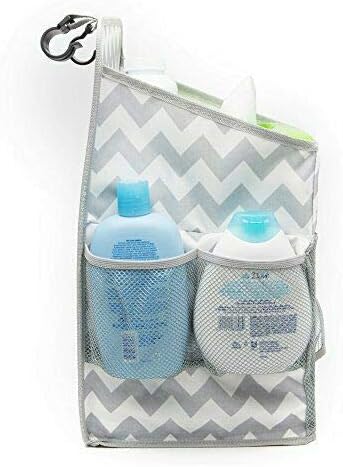 Chevron Pattern Diaper Caddy and Nursery Organizer - Image 7