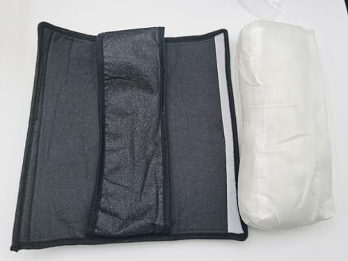 CYBERNOVA 2pcs Car Vehicle Seat Belt Harness Shoulder Pad Cover Cushion Head - Image 3