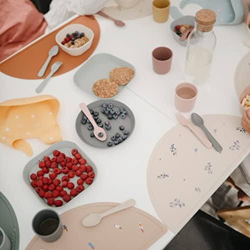 mushie Silicone Placemat for Kids | BPA-Free Non-Slip Design - Image 6
