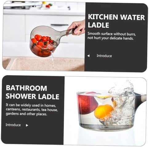 Thickened Kitchen Water Ladle Long Handle Bathroom Scoop - Image 7