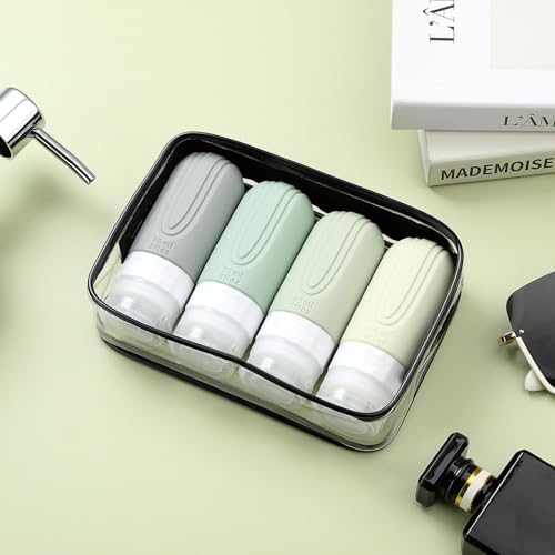 Mrsdry Travel Bottles for Toiletries, Tsa Approved 2oz Travel size Bottles - Image 7