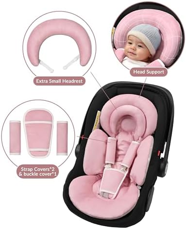 Tinlyfinly Infant Car Seat Insert - Image 7