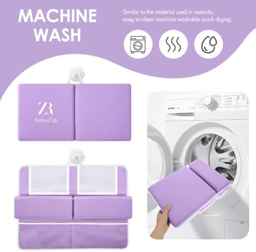 Baby Bath Kneeler and Elbow Rest Pad Set, Bathtub Kneeling pad - Image 6