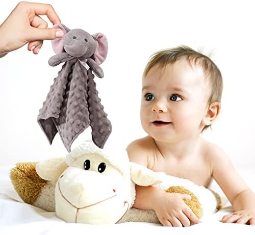 CREVENT Cozy Plush Baby Security Blanket Loveys - Image 6