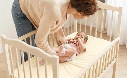 4 Pack Stretchy Bassinet Sheets 20" x 35" Compatible - Image 7