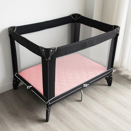 Pack and Play Mattress Pad Protector Sheet Fitted Waterproof Mattress Cover - Image 6