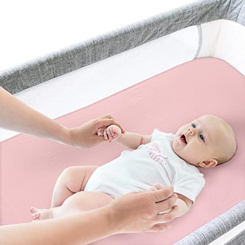 Bassinet Sheets for Dream On Me Traveler/Skylar/Waves Bassinet - Image 5