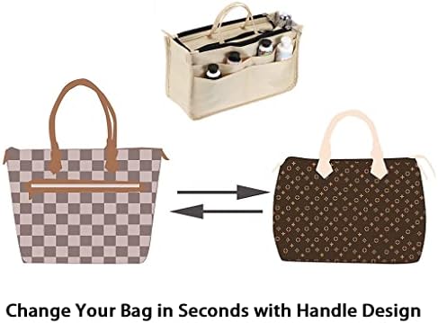 BTSKY Printing Handbag Organizers Inside Purse Insert - Image 7