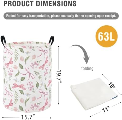 Baby Laundry Hamper Basket Baby Hamper - Image 5