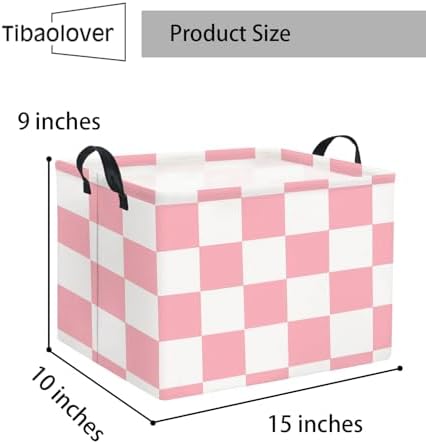 Rectangular Storage Basket for Home Kitchen Girls Cute Storage Bin Organizer - Image 7