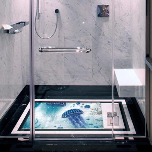 Bath Tub Shower Mat, Washable Bathtub Floor Mats, Suction Cups and Drain Holes - Image 6