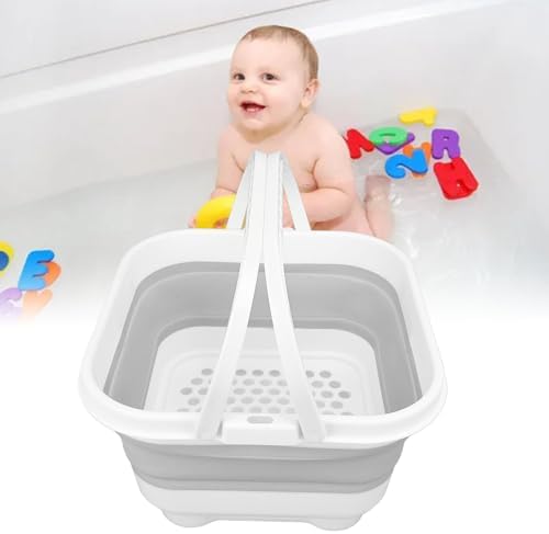 Bath Toy Storage Organizer, Foldable Bath Toy Holder - Image 7